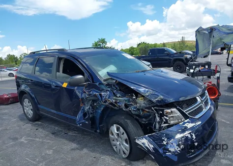 2020 Dodge Journey Se Value из США, поврежденный, VIN 3C4PDCAB3LT232183